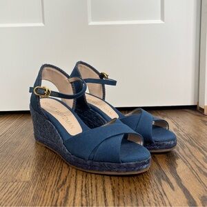 Stuart Weitzman Mirela Espadrille Wedge Sandal Heels